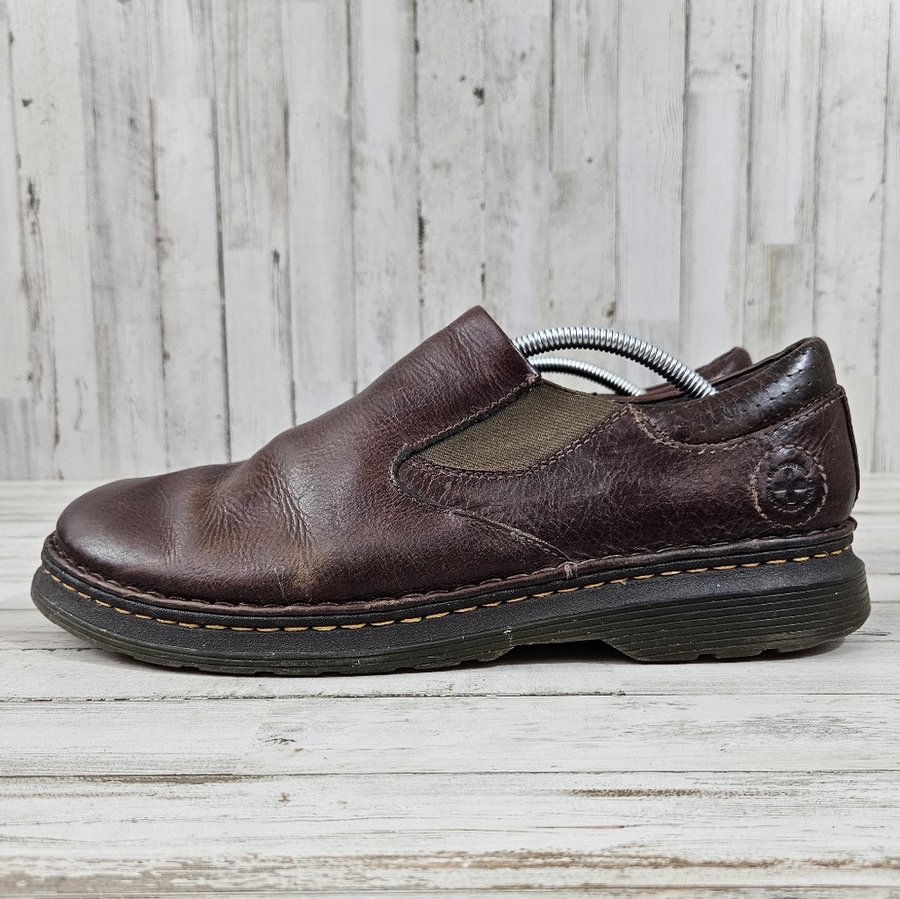 Dr Martens Orson Dark Brown Overdrive Slip On Shoes